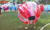 the giant zorb ball activity is fun